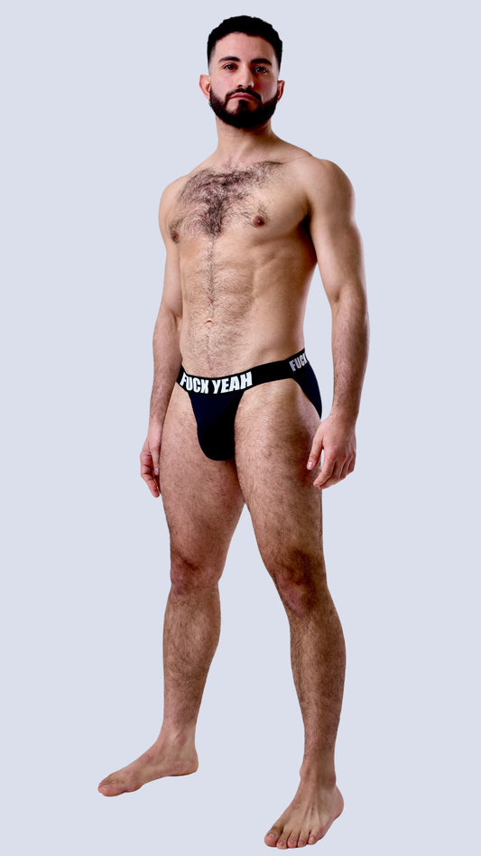 BLACK SIDE CUT BRIEF
