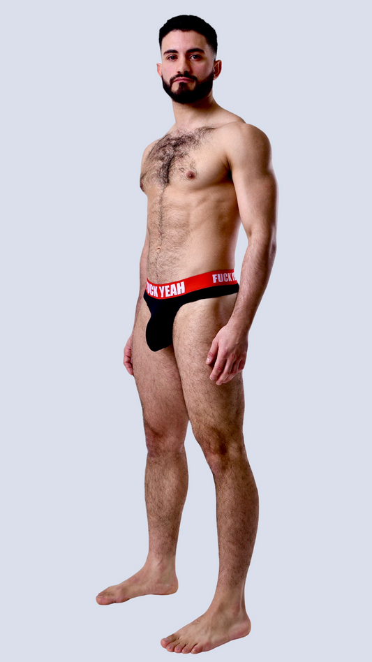 X WAISTBAND THONG