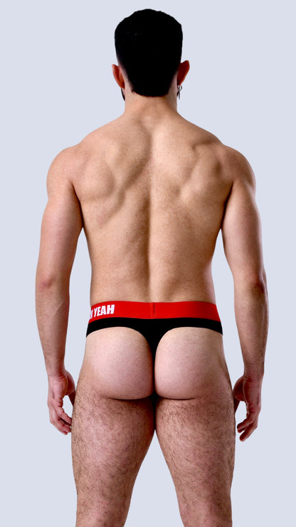 X WAISTBAND THONG