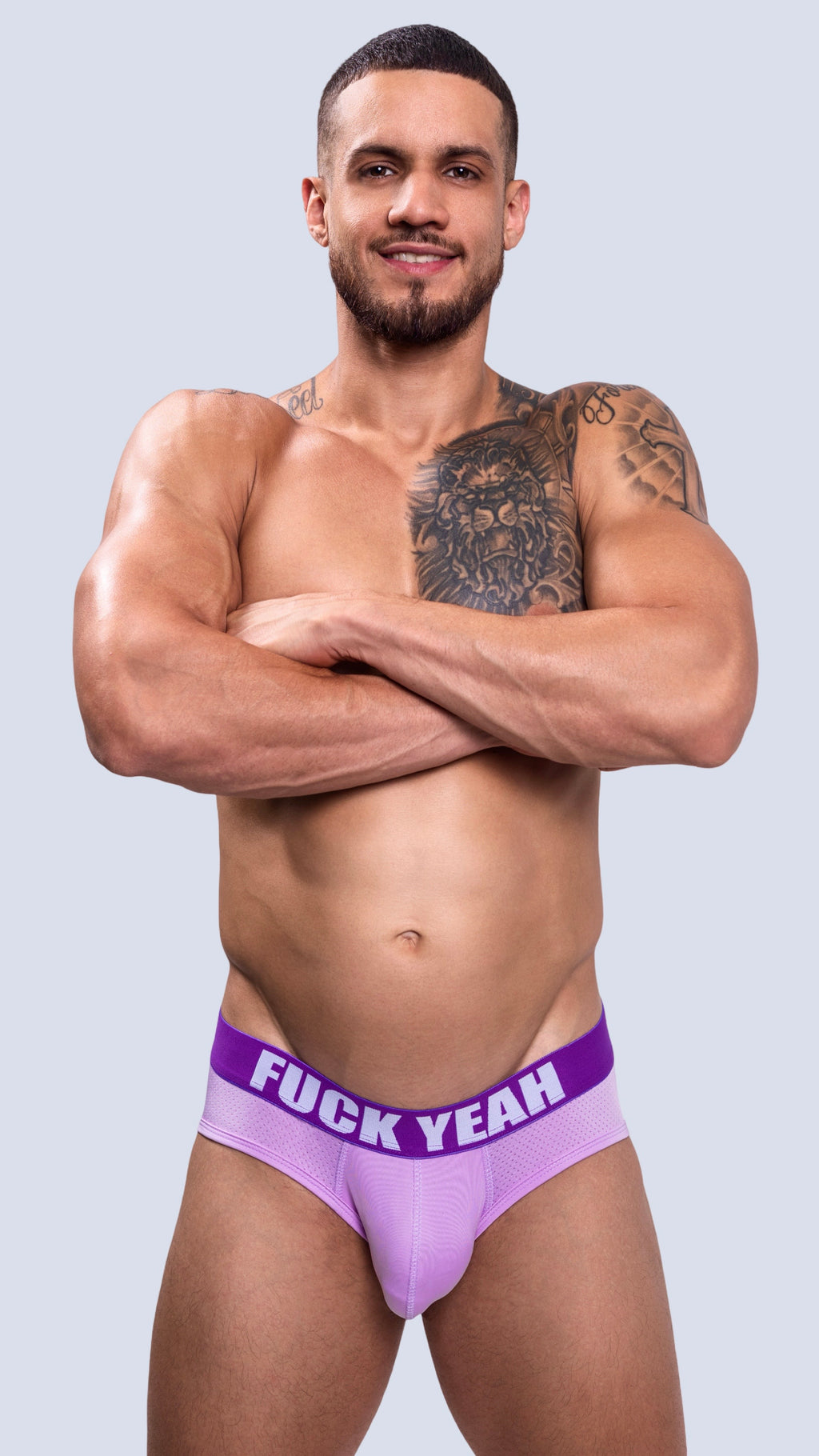 LAVENDER BUBBLE BUTT JOCKSTRAP