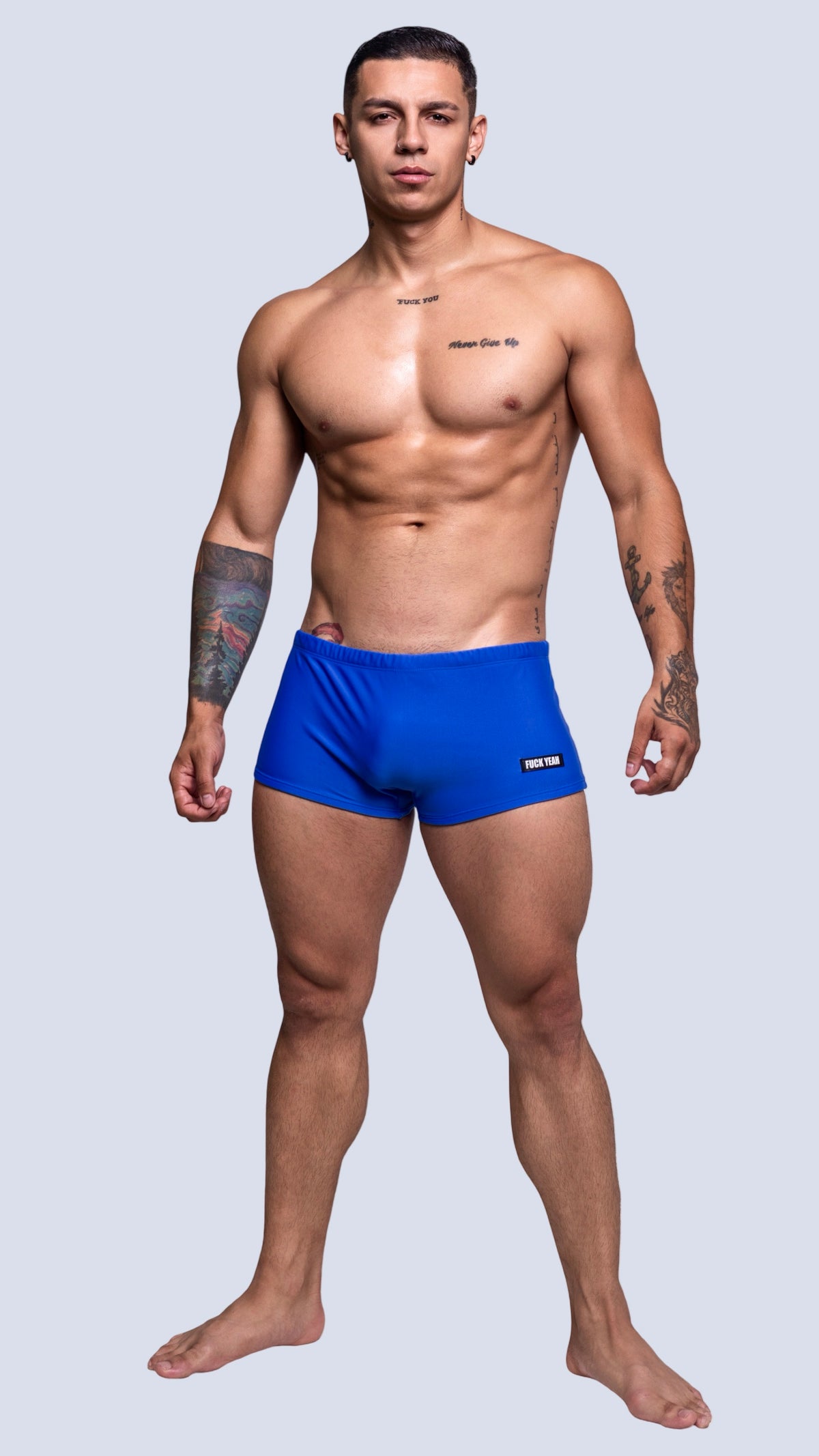NAVY SWIM TRUNK