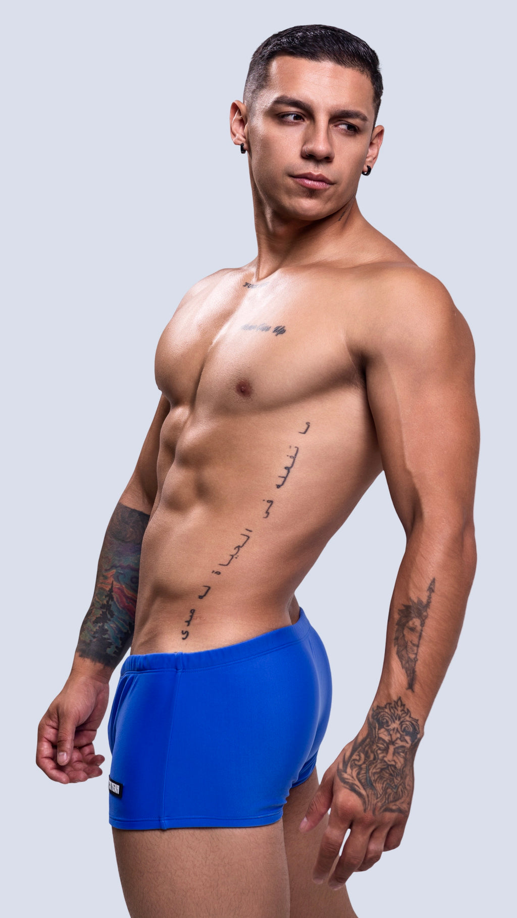NAVY SWIM TRUNK