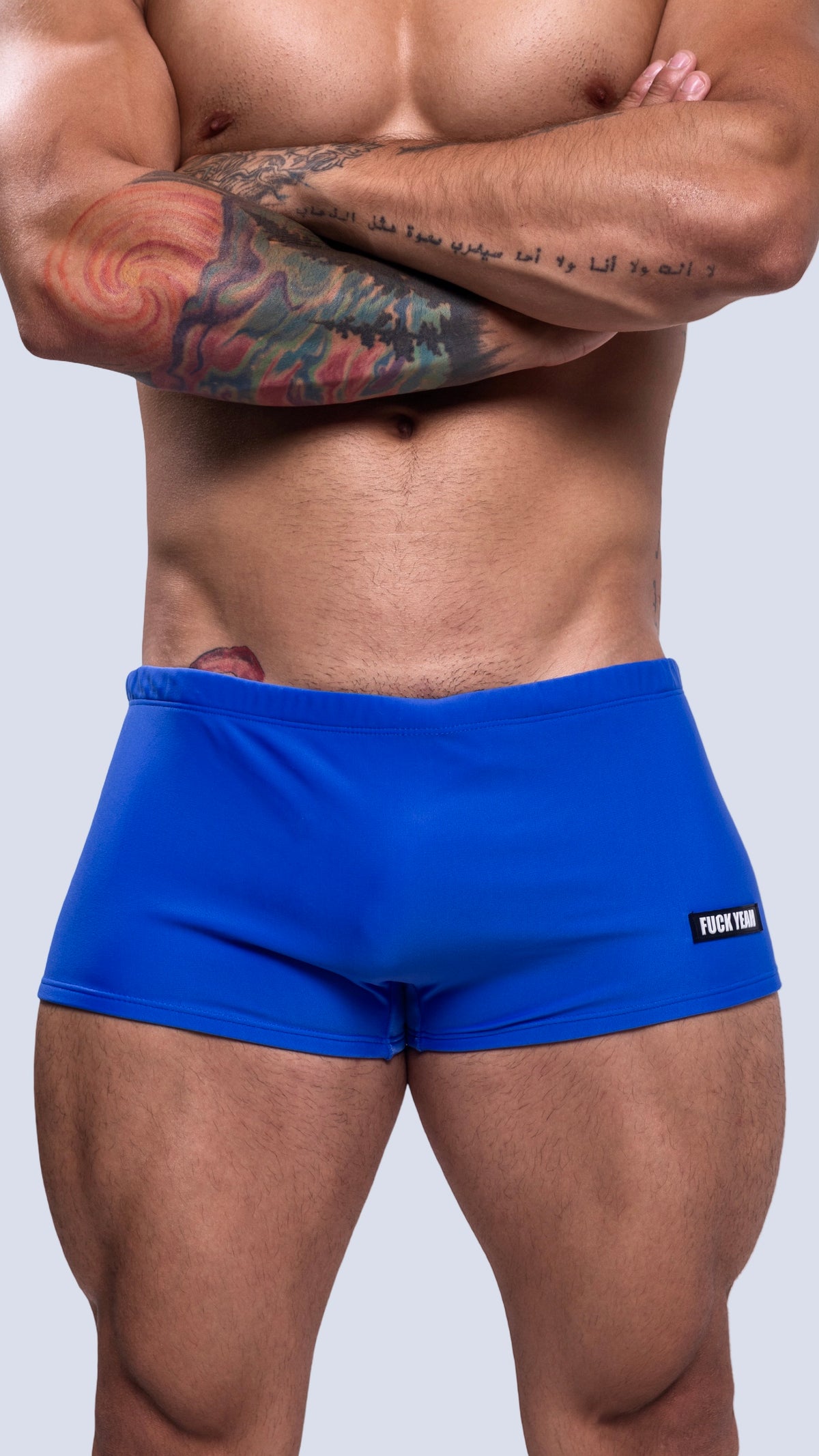 NAVY SWIM TRUNK